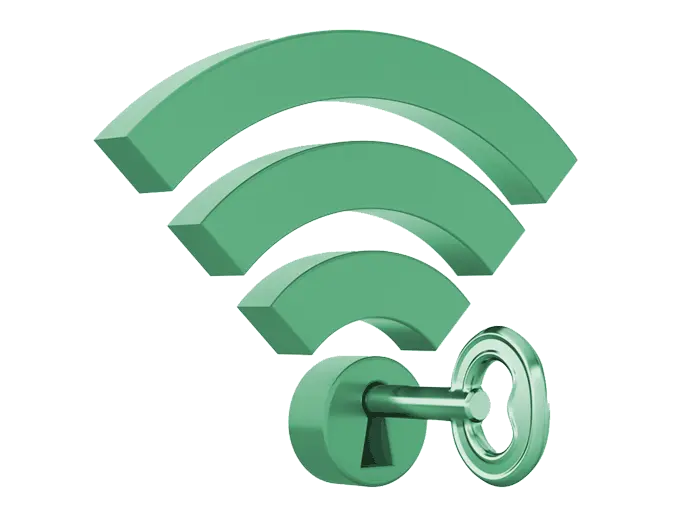 image with texts listing out the tips to secure your Wi-Fi connection